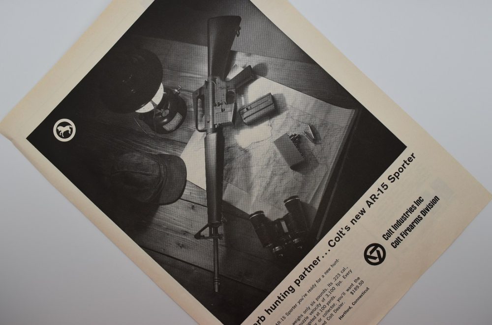 The AR-15 first hit the consumer market in the 1960s